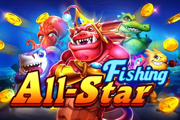 All Star Fishing Philippine casino game placecard